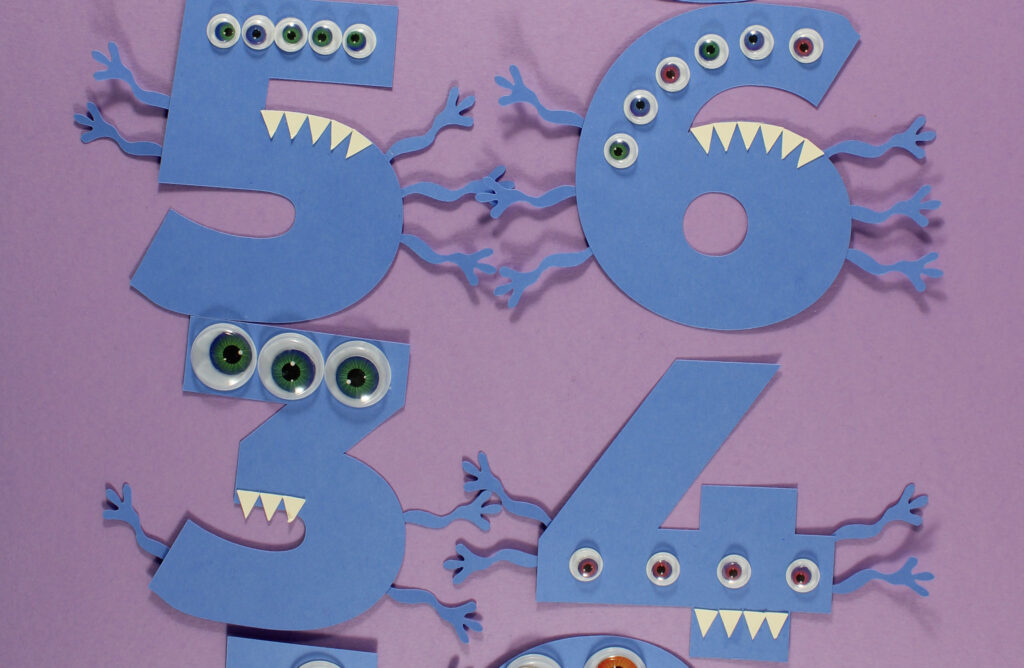 Number Monsters 3 - 6